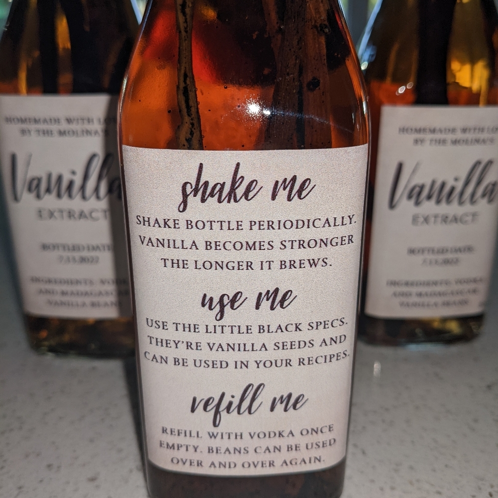 Homemade vanilla extract - Picture 2 of 2